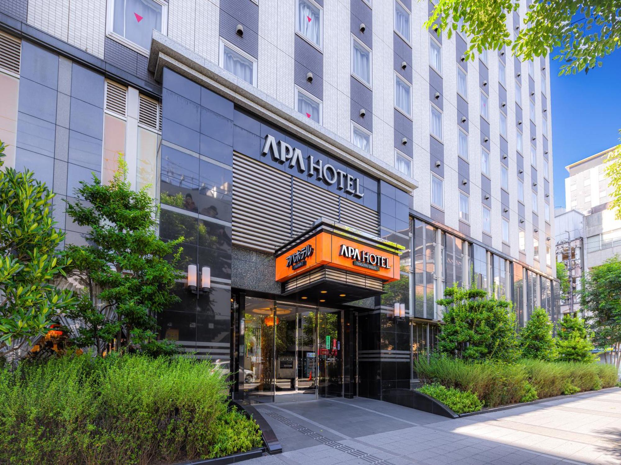 APA Hotel Nagoya Sakae Bagian luar foto